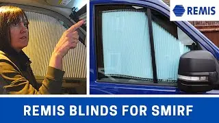 New REMIS BLINDS for SMIRF | VW CRAFTER 2021 - MAN TGE | Cab Blinds vs Silver Screens | Vlog 556