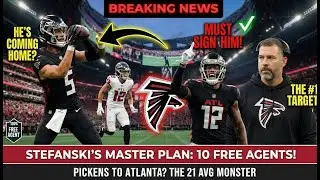STEFANSKI&rsquo;S MASTER PLAN: 10 Free Agents to Save the Falcons!
