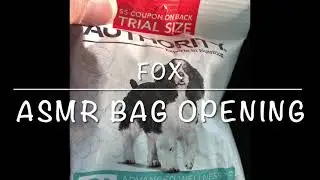 Cute Dog FOX ASMR Sample Dog Food Bag