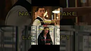 Nathan vs Lara ( Live Action ) #shorts #youtubeshorts #1v1 #uncharted #tombraider #viralshorts #edit