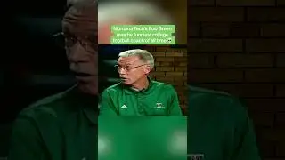 Montana Tech's Bob Green may be the funniest college football coach of all time 🤣 #shorts