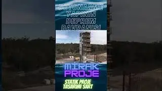 BETONARME YAPILAR DEPREME MARUZ KALIR STATİK TASARIMI ZORUNLUDUR