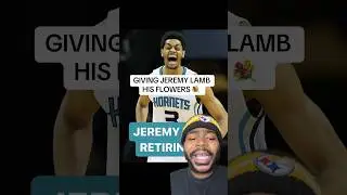 ВРУЧАЕМ ЦВЕТЫ УХОДЯЩЕМУ ИГРОКУ НБА &laquo;ДЖЕРЕМИ ЛЭМБУ&raquo; 💐