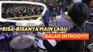 PANIK BANGET SALAH INTROOO!! | LASKAR KRISTUS MEDLEY KU'KAN TERBANG - DRUMCAM by HEZKI_CHRIS