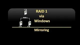 RAID 1 via Windows |  Mirroring