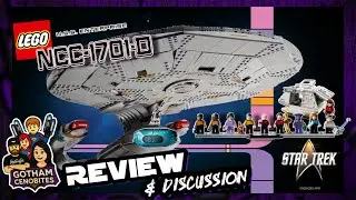 LEGO “10356” - U.S.S. Enterprise NCC-1701-D | Review & Discussion 