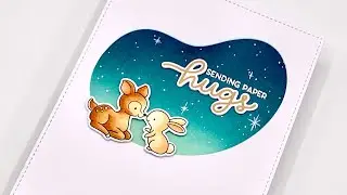 HELLO BLUEBIRD CHALLENGE: Hello Bluebird - Big Hugs Woodland (#hellobluebirdcolorchallenge3)