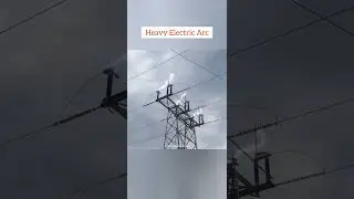 High Voltage Line Switching | Heavy Electric Arc #voltage