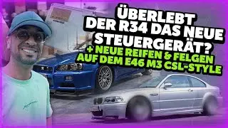 JP Performance - Legendäres Steuergerät für den R34 GTR + Neue Reifen & Felgen auf dem E46 M3