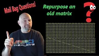 New Use for an Old Matrix - xLights Custom Model Setup
