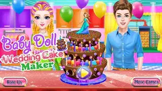 wedding doll cake game best game play by @ rushgamer00 😎 🎮🎮👈👈👆👆