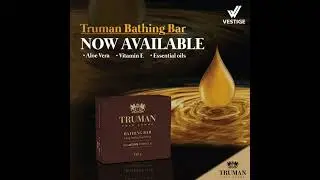 TRUMAN BATHING BAR 125g In VESTIGE REVIEW