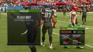 Gronk floating to catch a ball thrown too high.