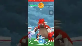 Gen 3 Raid Boss Legendary fighting | Pokemon Go