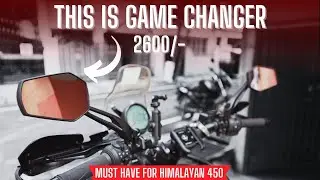 INDIA'S FIRST | 2025 KTM ADV 390 MIRRORS ON HIMALAYAN 450 | PRICE, INSTALLATION | REVIEW | JENA VLOG