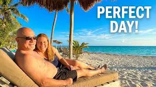 ☀️Our Relaxing Beach Adventure in Costa Maya!🌴