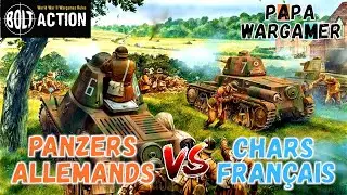 Bolt Action - Panzers Allemands VS Chars Français - Hannut  - Rapport de bataille 19