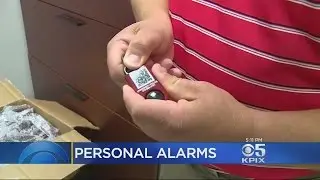 CSU East Bay Hands Out Thousands Of Personal Alarms To Students