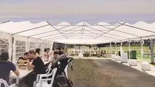 Outdoor temporary Pavilion Marquee Structure For A Corporate Event Melbourne Victoria
