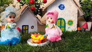 Miniature style cooking | Real baking in small size | Suji maida cake #cake #minivlog #minifood 