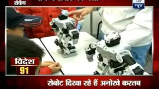 Robots designed by teenagers dazzles in China