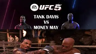 UFC 5 - GERVONTA TANK DAVIS VS FLOYD MONEY MAYWEATHER - STAND & BANG MODE - KUMITE!!!!!