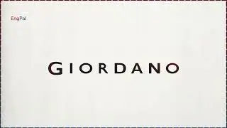 'Giordano' Pronunciation