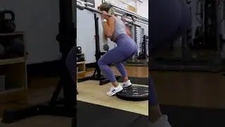 Barbell Back Squat Heels Elevated No Lock Out