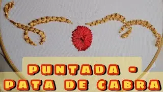 Puntada pata de cabra🎄