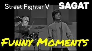 SFV SAGAT - FUNNY MOMENTS (Time Over, Battle Lounge Rejection, TeaBagging, Disconnected)