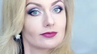 Новогодний макияж   с глиттером Gemini Virgo Limecrime/ New Year makeup