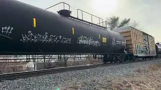 CSX M426 (Selkirk-Rigby) Old Orchard Beach, ME 1/14/26 12:12pm