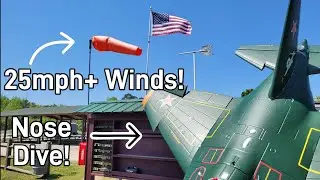 Best RC Jet for High Wind Flight Training (Freewing Yak 130)!