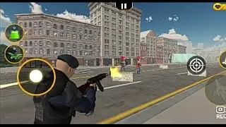 US police Hero versus Vegas gangsters gameplay crazy club gangster shooting games police shooting