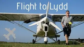 Funny flight to Lydd from Deanland with Livia