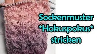 Sockenmuster *Hokuspokus* stricken - Romy Fischer