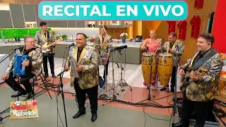 UN LUJO EN LA COCINA REBELDE: Los Palmeras tocaron sus canciones clásicas y todos bailaron