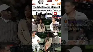 @DeshaeFrost reacts to Kai Cenat in #Switzerland 🤣😂 #fashion #deshaefrost #kaicenat #funnyvideo