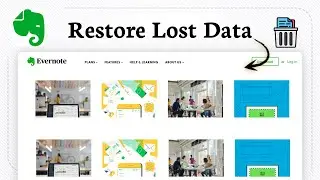 How to Retrieve Deleted Notes in Evernote (Restore Notes Easily)