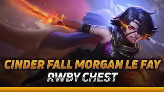 RWBY CHEST - CINDER FALL MORGAN LE FAY | SMITE 9.10