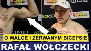RAFAŁ WOŁCZECKI PO KOLEJNYM ZWYCIĘSTWIE