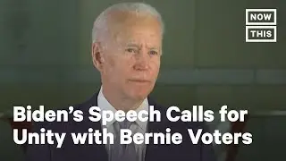 Biden Reaches Out to Bernie Supporters on 'Mini Super Tuesday' | NowThis