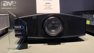 InfoComm 2019: Sony Shows VPL-GTZ240 4K SXRD Laser Phosphor Projector for Simulation & Planetariums