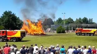 D&eacute;monstration feu de for&ecirc;t [ Nogent le Rotrou 28 ] 2022 By Julien