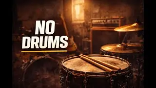 Progressive Metal Drumless Backing Track | Modern Groove | 88 BPM | Drumless Forge | JamHQ