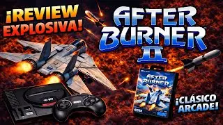 After Burner II (Mega Drive) | Velocidad, misiles y puro arcade 🔥✈️ | Rese&ntilde;a Retro (1990)