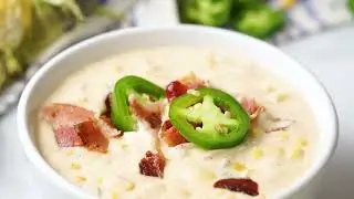Jalapeno Popper Corn Chowder