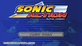 Sonic Action (Alpha v0.1.5) (SAGE 2020 Demo) :: Walkthrough (1080p/60fps)