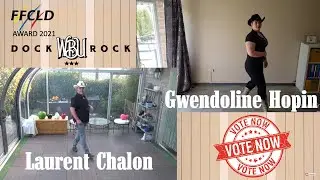 Dock Rock -  Country Line Dance -  Gwendoline Hopin et Laurent Chalon