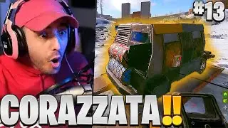 GIRARE CON UN'AUTO FULL CORAZZATA SU RUST ✅✅ MA VENGONO RAZZATI E UCCISI TUTTI!! CASTOLAND 2 EP#13
